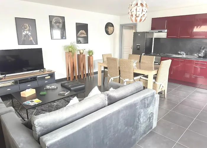 Maison Cosy A Andres + Parking